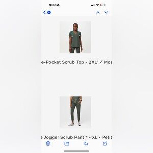 Figs Scrubs
Bought 8/2024